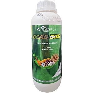 Dead Bug Fertilizante Controle Natural De Pragas Quimiagri 1 Litro