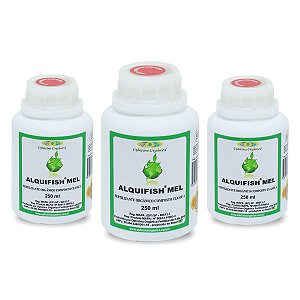 Kit 3 Fertilizantes Orgânico Classe A Alquifish Mel 250ml