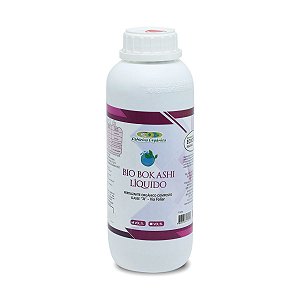 Fertilizante Orgânico Composto Bio Bokashi Líquido 1 Litro