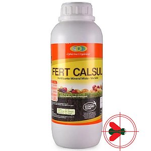 Fertilizante Calsul Calda Sulfocálcica Mineral Misto Via Solo 1 Litro