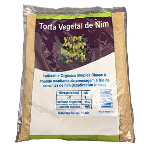 Torta De Neem - Pó De Neem - Arigatou Neem 500 Gr