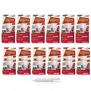 Kit Com 12 Atratex Isca Para Formiga Doceira Vermelha