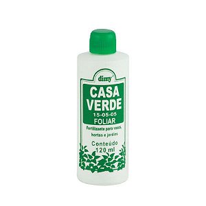 Fertilizante Mineral Casa Verde 15-05-05 Foliar Dimy 120ml