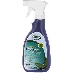 Glifosato Dimy Herbicida Pronto Para Uso Jardinagem 500ml