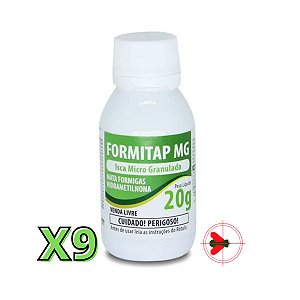 Kit Anti Formigas Doceiras Formitap Mg 20g 9 Un