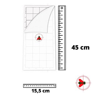 Kit 5 Refis 45 X 15,5 Cm Armadilha Luminosa Insetos Voadores