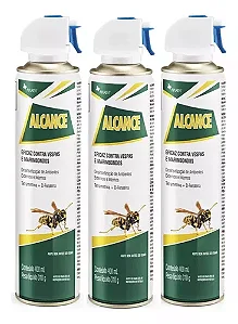 Kit 3 Alcance Contra Vespas E Marimbondos 400ml Labgard