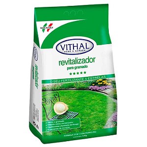 Fertilizante Revitalizador Para Gramado Vithal 1kg