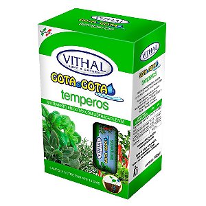 Fertilizante Líquido Gota A Gota Temperos Vithal 192ml