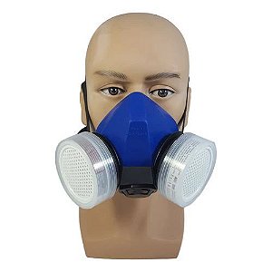 Máscara Semi Facial Top Air Iv 2 Filtros Mecânicos Master
