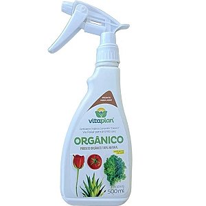 Fertilizante Adubo Orgânico Foliar Classe A - Vitaplan 500ml
