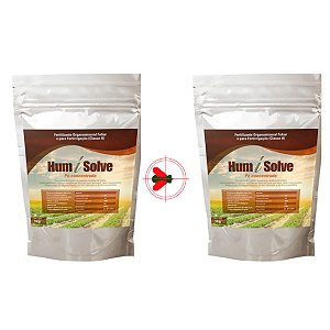 Fertilizante Organomineral Hum-i-solve 1kg - 2 Un