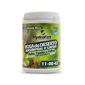 Fertilizante Rosa Do Deserto Bulbo 11-00-43 Hydrofert 200g