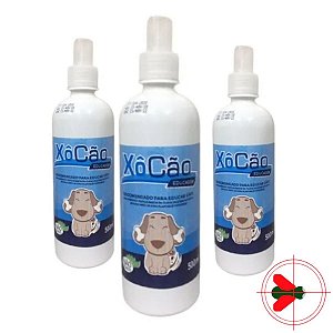 Kit 3 Xô Cão Educador Repelente De Cachorro Quimiagri 500ml