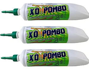 Kit 3 Gel Repelente Xô Pombo Morcegos Pardais Quimiagri 250g