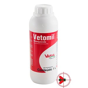 Mosquicida Vetomil Anti Moscas E Insetos Vansil 1 litro