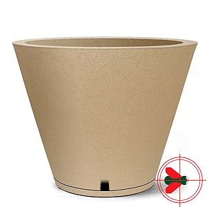 Vaso Petra Cone Nº30 Com Prato Areia