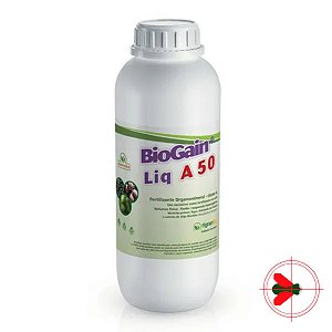 Biogain A50 Fert 50% Ext Algas Forte Bioestimulação Rgtec 1l