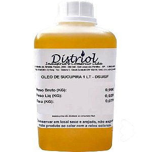 Óleo De Sucupíra 100% Natural Distriol 1 Litro