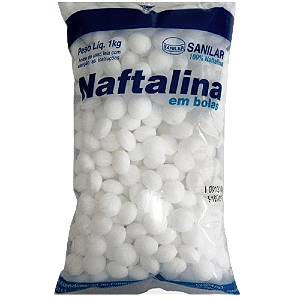 Repelente Naftalina Anti Pragas Traças Morcegos E Pombos 1kg