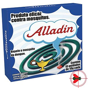 Alladin Espiral Seu Ambiente Livre Do Zumm Dos Mosquitos 10u