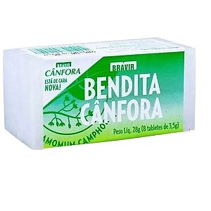 Cânfora Aromatizante E Repelente De Pragas 8 Tabletes 3,5g
