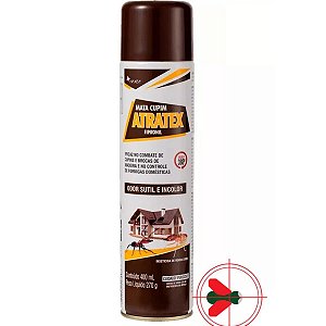 Mata Cupim Dedetizador  Anti Cupim Spray Incolor 400ml Atratex