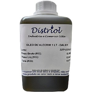 Óleo Alecrim 100% Natural Distriol 1 Litro