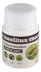 Bacillus Thuringiensis  Fungus Gnat, Lagarta, PuLGão 75ml Terrô