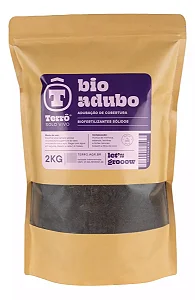 Terrô Bio Adubo Solo Vivo Orgânico Cobertura Grow Indoor 2kg