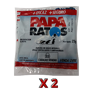 Saches Papa Ratos graos integrais super atrativo 25g