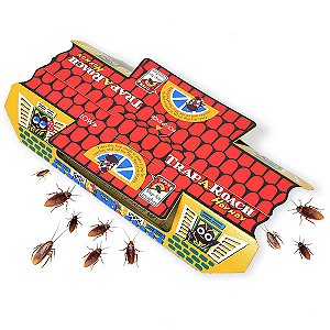 Kit 2 Caixas De Armadilhas Pega Baratas Trap A Roach 10 Unid