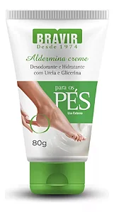 Aldermina Creme Hidratante Para Os Pés Bravir 80g