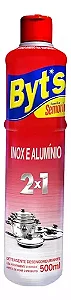 Semorin Limpa Alumínio E Inox 2x1 Byt's 500ml