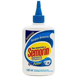 Semorin White Tira Manchas De Roupas Brancas 1Un 100ml