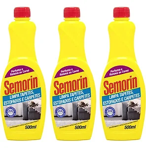 Limpa Tapetes Carpete Estofados Semorin A Seco 500ml
