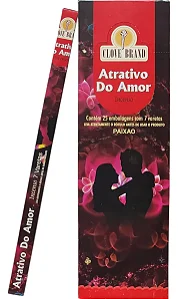 Incenso Atrativo Do Amor Made In Índia Cx C/175 Varetas 1un