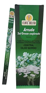 Incenso Arruda & Sal Grosso Made In Índia Cx C/175 Varetas