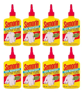 8 Semorin Tira Manchas 100 Ml- Original - Café Baton Caneta