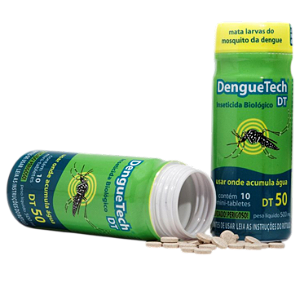 Mata Larvas Da Dengue Biológico 20 Tabletes - Denguetech