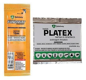 Fungiway + Platex = Seu Jardim Livre De Fungos E Pragas