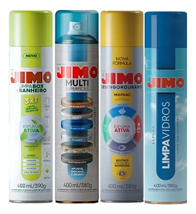 Kit Limpa Vidros + Box + Multisuperfícies + Desengordurante