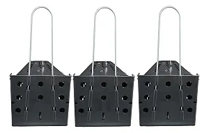 Kit Com 3 Ratoeira Gaiola E Armadilha Para Ratos Tac