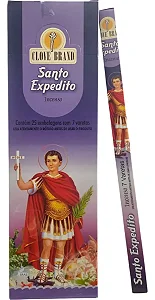 Incenso Santo Expedito Made In Índia Caixa C/ 175 Varetas 1u
