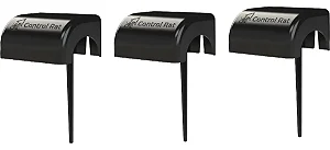 Kit 3 Porta Iscas Estacas Para Controle De Ratos Ratazana No Jardim
