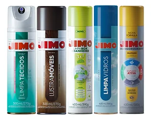 Combo Limpa Vidro Box Tecido Lustra Móveis Desengordurante