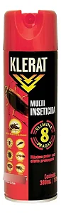 Klerat Spray Traças Barata Mosca Mosquito E Escorpião 300ml
