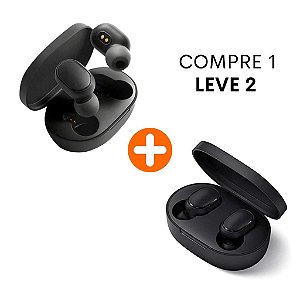 Kit 2 un. Fone de Ouvido Bluetooth Redmi Earbuds Airdots "S" - Xiaomi