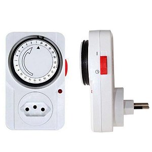 Temporizador Timer Mecânico Analógico de Tomada Bivolt110220