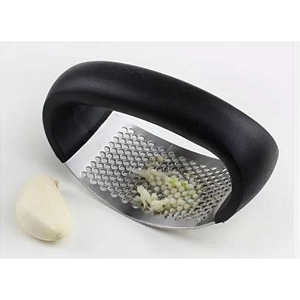 Triturador Amassador Espremedor De Alho Manual Cozinha Inox
